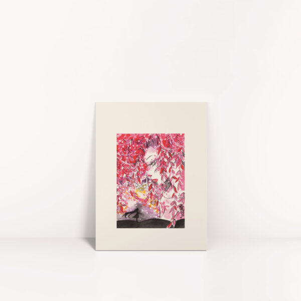 Kunstdruck von Mutter Natur als Baum