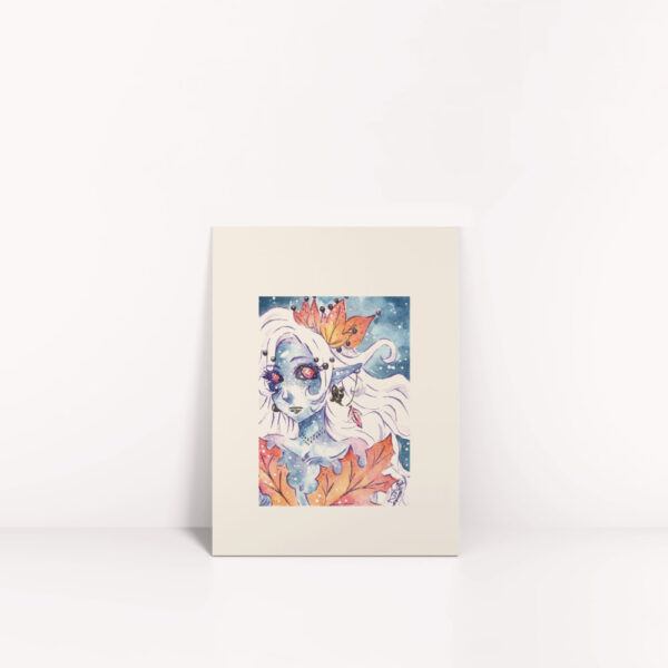 Kunstdruck von Manga Elfe