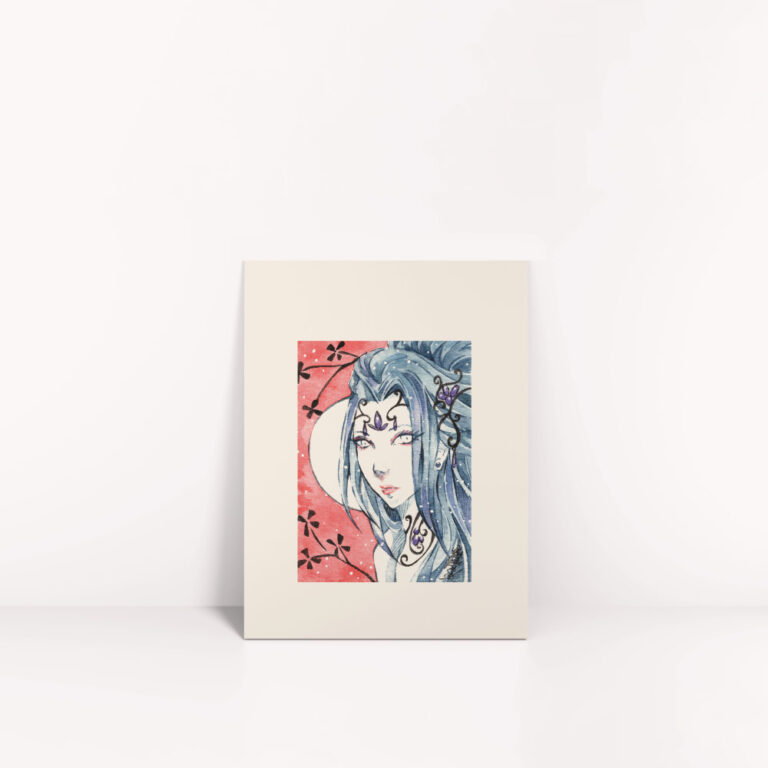 Kunstdruck Manga Zeichnung