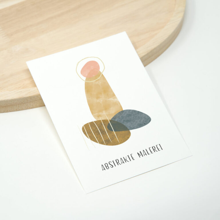Kunstdruck von abstrakter Penis Kunst Malerei