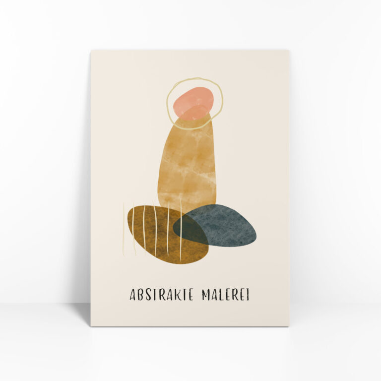 Kunstdruck von abstrakter Penis Kunst Malerei