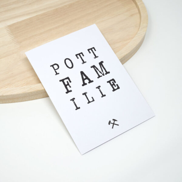 Ruhrpott Spruch Karte Pott Familie
