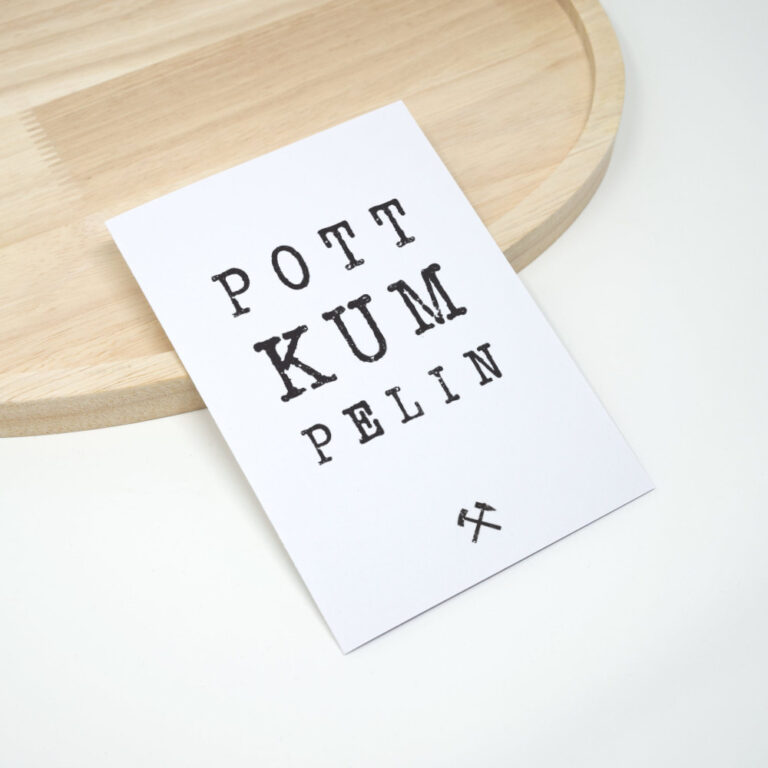 Pott Spruch Karte Pott Kumpelin