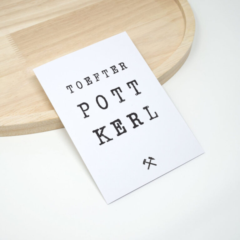 Ruhrpott Spruche Karte Töfter Pottkerl