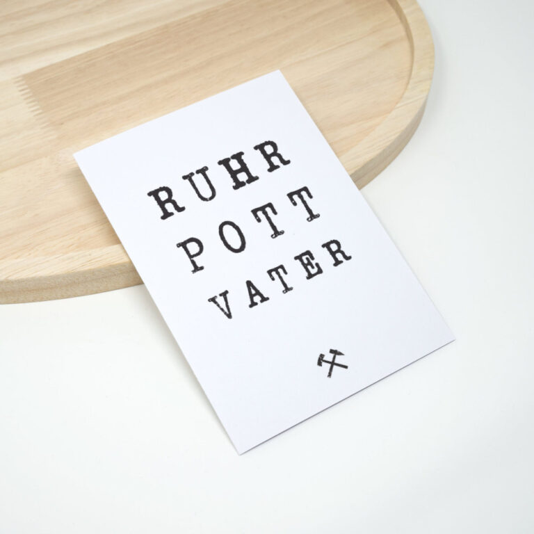 Pott Vatertagskarte Ruhrpott Vater