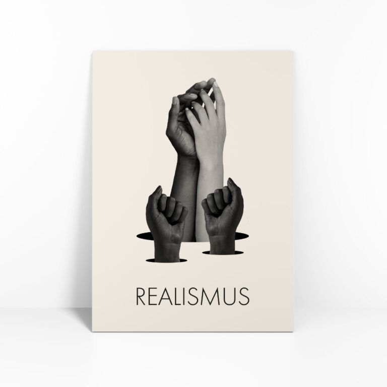 Kunstdruck von abstrakter Penis Kunst in Realismus Stil