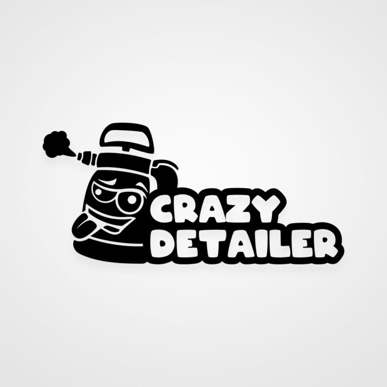 Auto Aufkleber Crazy Detailer
