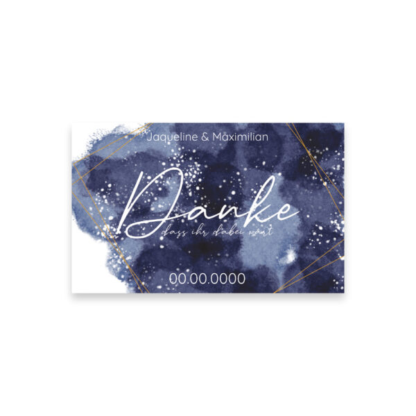 100 kleine Hochzeit Dankeskarte 03 – Bild 2