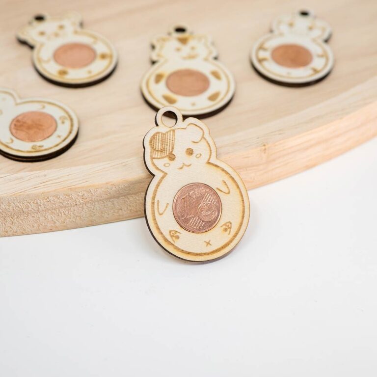 Glückstiere aus Holz - Glückshund
