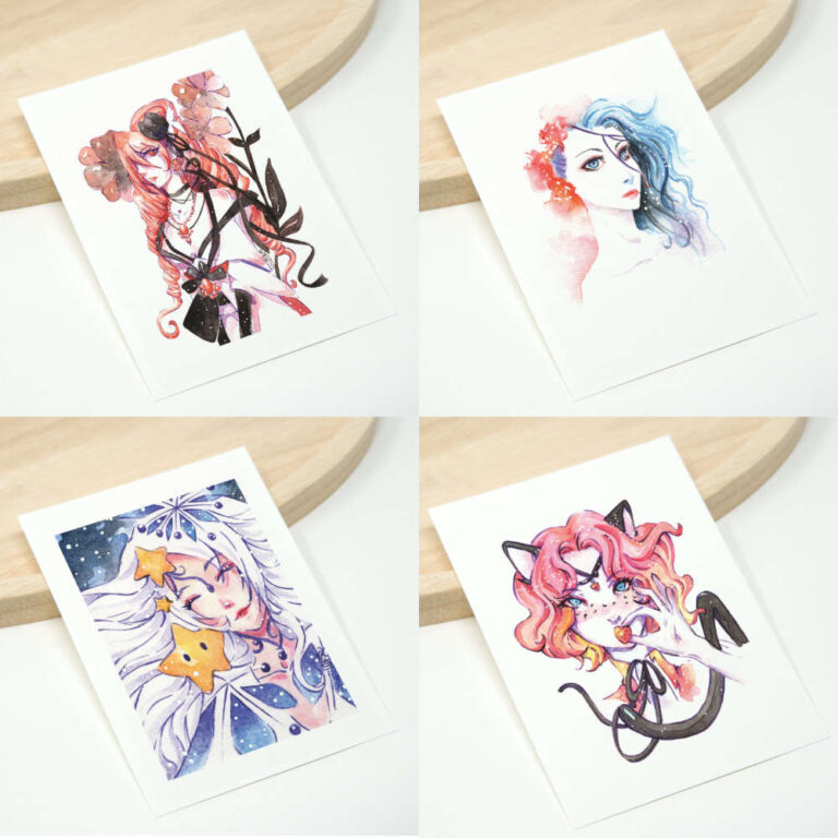 Cover Girls Manga Sammelkarten 1 von PsychoKitty