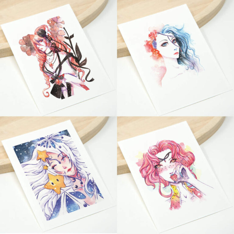 Übersicht Girls Manga Sammelkarten 1 von PsychoKitty