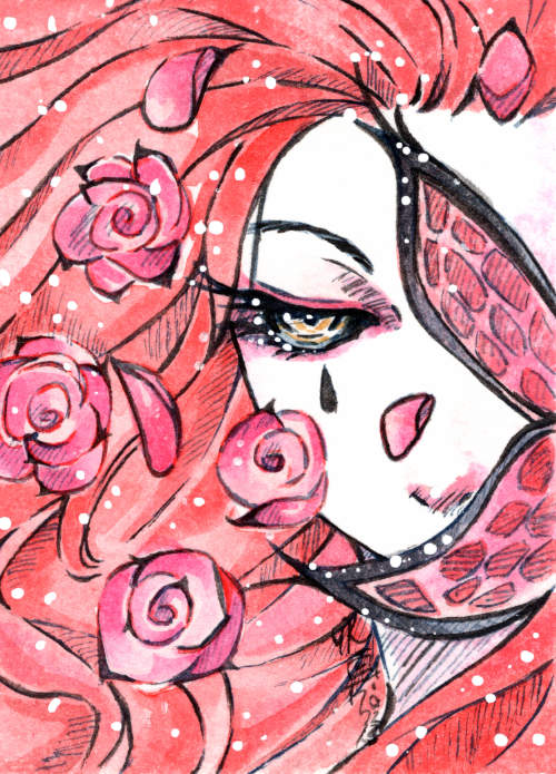 Manga Zeichnung Bloodred Butterfly von PsychoKitty