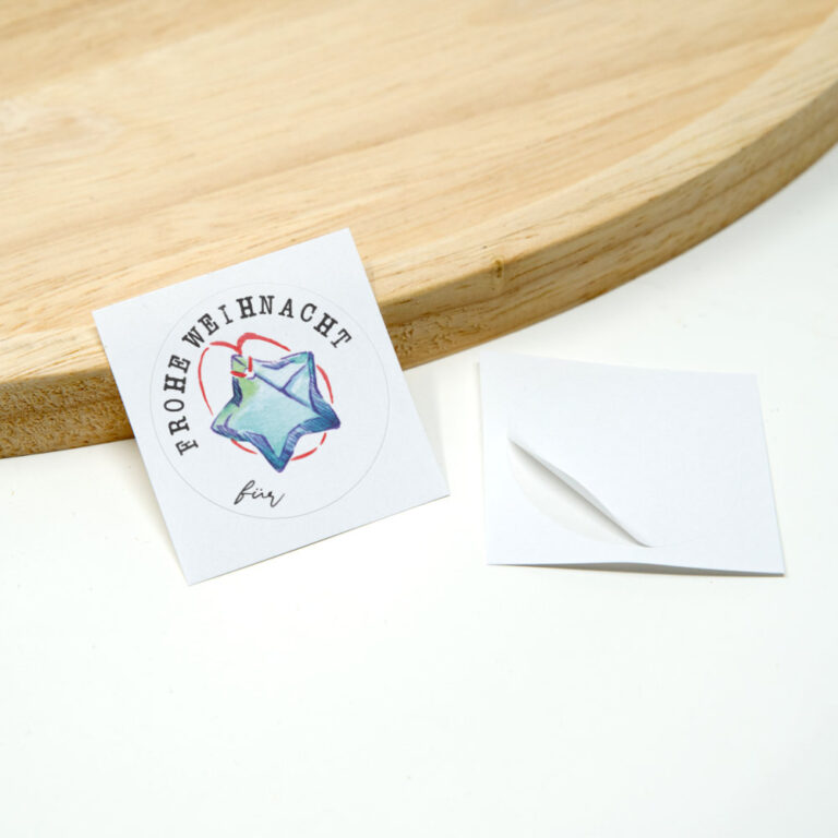 Namen Aufkleber Weihnachten zum Selbst beschriften