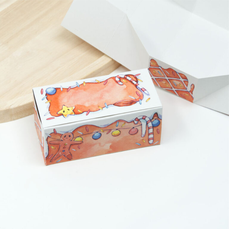 Geschenkverpackung personalisiert Lebkuchenhaus 1