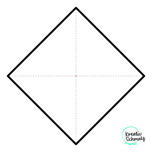 Schritt 01 Bastelanleitung Umschlag