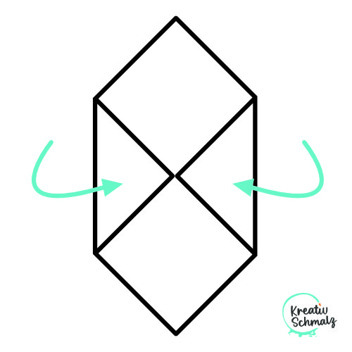 Schritt 02 Bastelanleitung Umschlag
