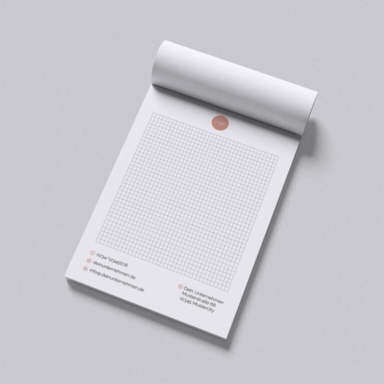 A5 Notizblock, Terrakotta