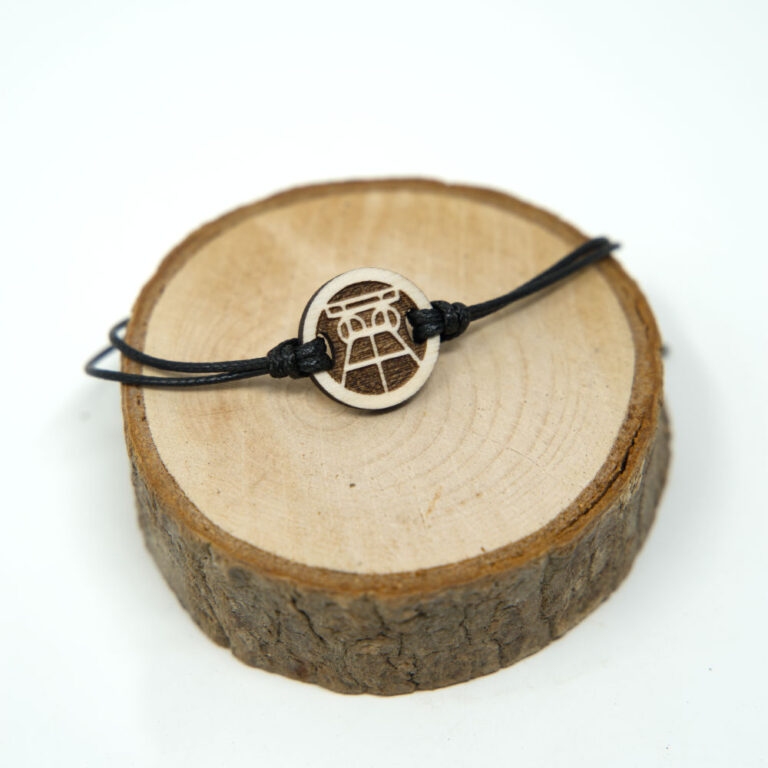 Ruhrpott Armband mit Holz Förderturm